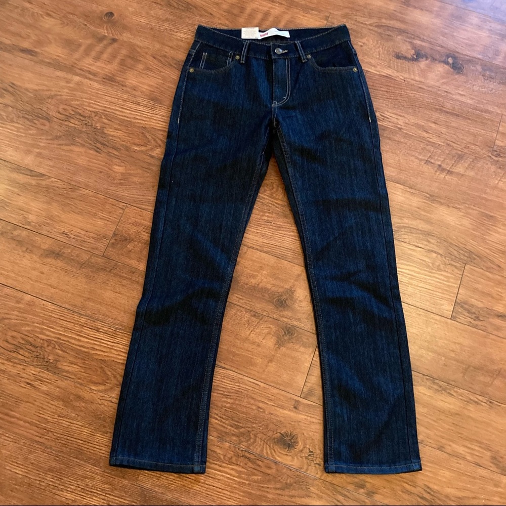 New With Tags Levi’s 511 Jeans Denim Size 28x28 (16 Regular) Slim Christmas Gift